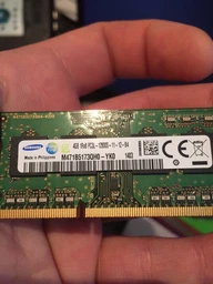 RAM для ноутбука Samsung SODIMM DDR3-1600 4096MB PC-12800 (M471B5273DH0-CK0) 1.5В фото от покупателей 15
