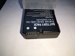 Aккумуляторная батарея Alitek для Nikon EN-EL14, EN-EL14a Chip - 2050 mAh (100200) фото от покупателей 1