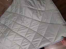 Одеяло Sonex демисезонное евро 200x220 антиаллергенное волокно Basic Silver (SO102346) фото от покупателей 6