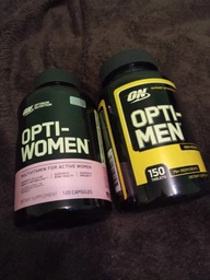 Комплект Мультивітамін для чоловіків та жінок Optimum Nutrition Opti-Men (150 таб) + Opti-Women (120 капс) USA (431733) фото від покупців 1