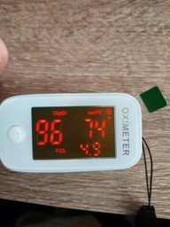Пульсоксиметр Yimi Life Pulse Oximeter Yimi YM101 на палец для измерения сатурации крови, частоты пульса и плетизмографического анализа сосудов фото от покупателей 8