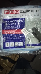 Салфетки PRO service из микрофибры для стекол Standard 5 шт синие (18301600) фото от покупателей 1