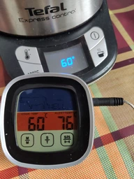 Термометр с выносным щупом для мяса Digital Cooking Thermometr SN124 и большим сенсорным лед дисплеем фото от покупателей 4