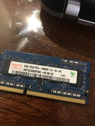 Оперативная память 4 ГБ, DDR3, для ноутбуков, SK hynix (1333 МГц, 1.5 В, CL9, HMT351S6CFR8C-H9) Б/У фото от покупателей 1