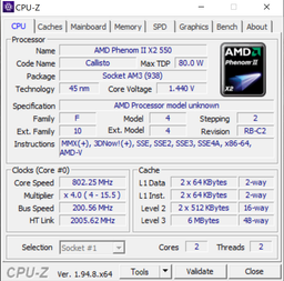 Процессор AMD Phenom II X6 1055T 125W Socket AM3 (HDT55TFBK6DGR) Б/У фото от покупателей 13