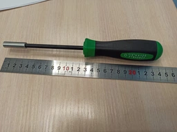 Отвертка-битодержатель Toptul 1/4" x 240 мм с магнитом (FTBA0824) фото от покупателей 3