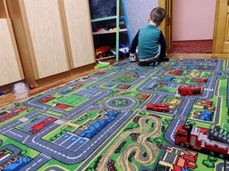 Килим AW Плейсити містечко з дорогами 250x150 см (7902580) фото від покупців 9