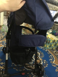 Детская прогулочная коляска книжка Voyage Quattro Porte QP-234 Blue фото от покупателей 8