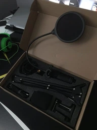 Студійний мікрофон FIFINE K780 BLACK зі стійкою і поп-фільтром фото від покупців 1