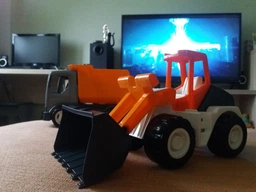 Машина Tigres Tech Truck будівельна техніка екскаватор в коробці (39478E)