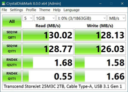 Жорсткий диск Transcend StoreJet 25M3C 2TB TS2TSJ25M3C 2.5" USB 3.1 Type-C External фото від покупців 16