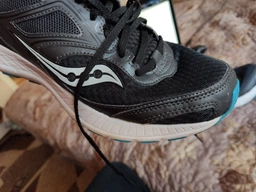 Кросівки для бігу Saucony Versafoam Cohesion 12 20471-9s 40 25 см Blue/Citron сині з салатовим (11110021)
