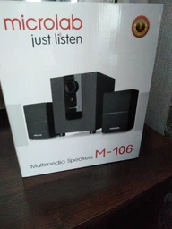 Акустична система Microlab 2.1 M-106 Black (M-106) фото від покупців 13