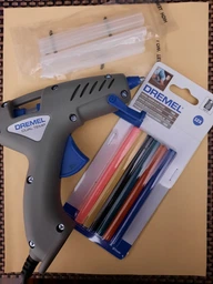 Клейовий пістолет Dremel Glue Gun 930 + клейові стрижні (F0130930JA) фото від покупців 1