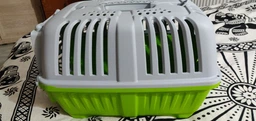 Переноска MPS 2 Pratiko 1 Plast Light Green 48 x 31.5 x 33 см Светло-зеленая (8082967013363) фото от покупателей 10