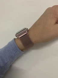 Ремешок для Amazfit BIP | Bip Lite | Bip U / Pro/ Mini | GTS | GTS 2 /3 | Gtr 42mm миланская петля 20мм Milanese loop Браслет Черный BeWatch (1010201) фото от покупателей 12