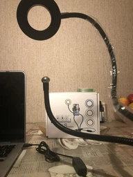 Держатель для телефона на прищепке Professional Live Stream селфи с подсветкой IS33 (5300LVSTRM) CLS55 фото от покупателей 2