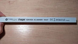 Шина сполучна вилкова 1-полюсна 63 A на 12 модулів з ізоляцією 10 мм2 Hager KDN163A для автоматів (3288) фото від покупців 7