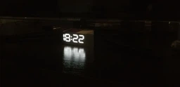 Часы настольные электронные зеркальные Losso Premium с LED подсветкой (белые), будильник фото от покупателей 11