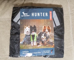 Дощовик Hunter D без підкладки для собак великих і середніх порід від спаніелів до алабаїв, SKU 00068, Розмір L, Your Stylish Hunter, Водостійкий одяг для собаки. фото від покупців 5