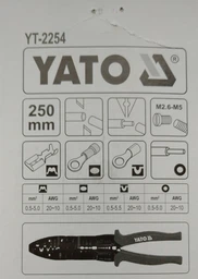 Кримпер Для Обтиску Наконечників L=250 мм YATO (YT-2254) фото від покупців 5