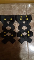 Ледоступы для обуви Non-Slip на 8 шипов - размер M (35-38), ледоходы (1001345-Black-M)