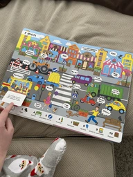 Большой виммельбух с окошками для детей 0-1-2-3 лет "Книжка звуків + секретні віконця" фото от покупателей 8