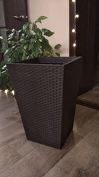 Горщик для рослин Keter Medium Rattan Planter 55,4 л 7290103659288