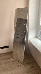 Напольное зеркало Fenster Жаклин дуб сонома 157,5x44,5x47 фото от покупателей 1