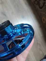 Инновационная игрушка летающий спиннер PTW с LED подсветкой Blue (G0096) фото от покупателей 3