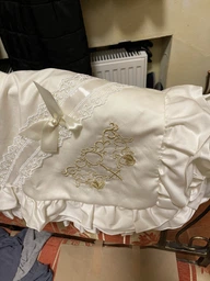 Крыжма для крещения Lari Вера 3 предмета 85х85 см