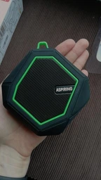 Портативна колонка Aspiring HitBox 150 6W Black-Green (AV1215) фото від покупців 1