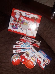 Набор Kinder Maxi Mix Посылка 219.5 г (8000500180709) фото от покупателей 13
