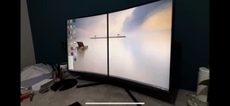 Mонитор 32" Samsung Curved U32R590CWI (LU32R590CWIXCI) фото от покупателей 7