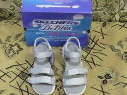 Жіночі сандалі Skechers D`Lites Fresh Catch Black/White 39,5 Чорний 31514-BLK