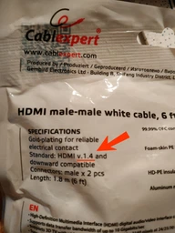 Кабель Cablexpert HDMI - HDMI v2.0 3 м (CC-HDMI4-10) фото від покупців 4