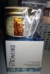 Патчи-маска тканевые для кожи вокруг глаз Bioaqua Golden Osmanthus Eye Mask с золотым османтусом, 80 шт фото от покупателей 2