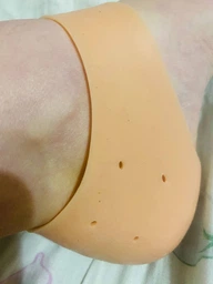 Силиконовая защита пятки Heel Anti-Crack Sets накладка на пятку от мозолей протектор пятки WS-987 фото от покупателей 6