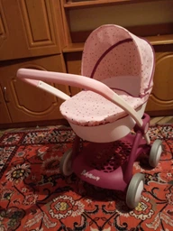 Коляска для ляльки Smoby Toys Baby Nurse Прованс Модерн люлька, з кошиком (254103) (3032162541036) фото від покупців 11