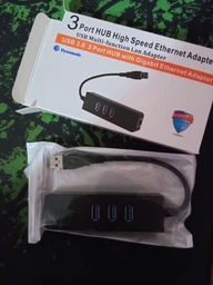 Адаптер Dynamode USB 3.0 - RJ45 Gigabit Lan с 3-х портовым хабом USB 3.0 (USB3.0-Type-A-RJ45-HUB3) фото от покупателей 7