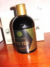 Шампунь DALAS HAIR PRO-TOX з кератином, колагеном і гіалуроновою кислотою 1 л фото від покупців 6
