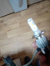 Світлодіодні LED-лампи для автомобіля ADS С6 H4 6000K, 3600Lm з охолодженням LED Headlight фото від покупців 19