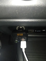 FM-трансмітер Grand-X 98GRX MegaBass, Bluetooth V5.0, Hands Free, MicroSD, 2 USB 1 A + 2.4 A фото от покупателей 4