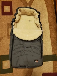 Зимний конверт-чехол на овчине в коляску,на санки For Kids Maxi (Красный) фото от покупателей 8