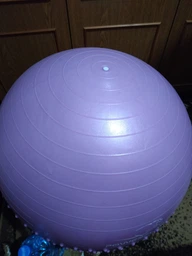 М'яч для фітнесу PowerPlay 4003 75 см Light-purple фото від покупців 6