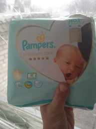 Підгузки Pampers Premium Care Розмір 1 (2-5 кг) 26 шт (8001841104614) фото від покупців 11