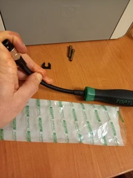 Отвертка-битодержатель Toptul 1/4" с гибким валом (FTCA0829) фото от покупателей 4