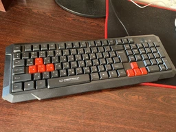 Проводная клавиатура Esperanza Keyboard EGK102 Red USB 1.5м фото от покупателей 9