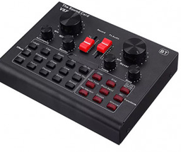 Микрофон конденсаторный Protech BM-800 со звуковой картой V8X pro и пантографом с ветрозащитой (PM-9799-1) фото от покупателей 3