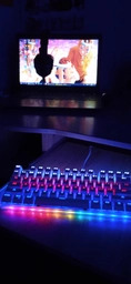 Клавиатура проводная MOTOSPEED K87S RGB USB ENG, UKR, RUS Outemu Blue (mtk87smb) фото от покупателей 14